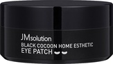 JMsolution Патчи гидрогелиевые с протеинами шелка и древесным углем Black Cocoon Home Esthetic Eye Patch 60 шт