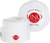 UNO LUX Гель цветной 4D, 001 белый, 5 гр.