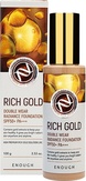Enough Тональный крем c золотом № 23 Rich Gold Double Wear Radiance Foundation 100 мл.