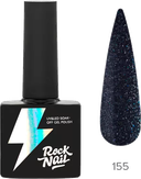 RockNail  Гель-лак Basic 155 Sparkly Graphite 10 мл