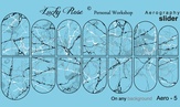 Lucky Rose Слайдер-дизайн эффект аэрографии Aero-5
