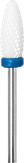Modelon Фреза керамическая белая пламевидная, синяя, средняя насечка