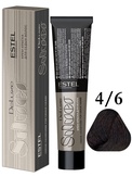 Estel Professional De Luxe Silver Стойкая крем-краска для седых волос 4/6, 60 мл.