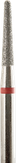 Владмива Фреза алмазная конус, D1,6 мм. красная, мягкая зернистость 806.199.514.016
