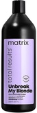 Matrix Unbreak my blond Шампунь укрепляющий без сульфатов для осветленных волос 1000 мл.