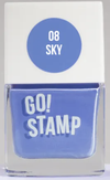 Go! Stamp Лак для стемпинга  8 Sky 11 мл