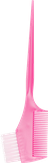 Dewal Кисть для окрашивания с расческой розовая узкая 45 мм