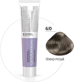 Estel Professional De Luxe Sensation Безаммиачная краска для волос 6/0 тёмно-русый, 60 мл
