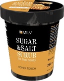 MILV Сахарно-солевой скраб для тела «Мёд» 250 мл.
