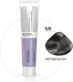 Estel Professional De Luxe Sensation Безаммиачная краска для волос 5/0 светлый шатен, 60 мл