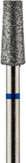 Владмива Фреза алмазная конус, D4,0 мм. синяя, средняя зернистость 806.173.524.040