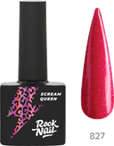 RockNail Гель-лак Scream Queen 827 Lipstick Attack 10 мл