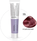 Estel Professional De Luxe Sensation Безаммиачная краска для волос 7/5 русый красный, 60 мл