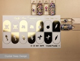 Lucky Rose Слайдер-дизайн Crystal puzzle gold-1