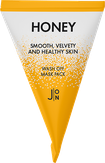 J:ON Honey Smooth Velvety and Healthy Skin Wash Off Mask Pack Маска для лица медовая 5 мл.