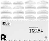 InLei “Total” Набор силиконовых бигудей для завивки натуральных ресниц 8 пар(S,M,L,XL,S1,M1,L1,XL1)