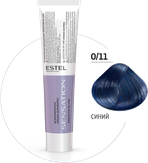 Estel Professional De Luxe Sensation Безаммиачная краска для волос 0/11 синий, 60 мл
