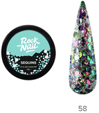 RockNail Гель-краски Sequins 58 Phone Charm 5 гр
