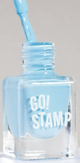 Go! Stamp Лак для стемпинга 17 Blue eyes 6 мл