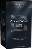 Estel Professional Alpha Homme Carbon Набор: шампунь, массаж-гель для кожи головы