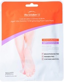 Jigott Маска освежающая для ног Vita Solution 12 Brightening Foot Care Pack 20 мл.