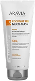 Aravia Маска мультиактивная 5 в 1 для регенерации ослабленных волос и проблемной кожи головы Coconut Oil Multi-Mask 200 мл.