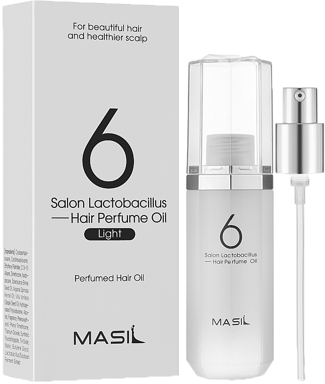 Купить Masil 6 Salon Масло для гладкости волос с пробиотиками Light 66 ...